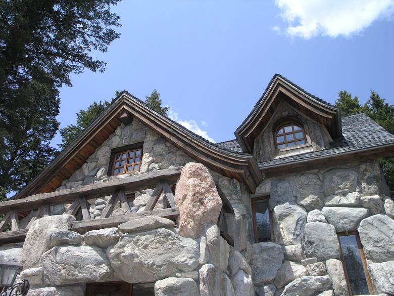 Weathered Exterior Timbers